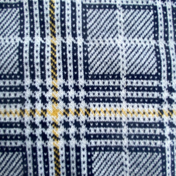 Janie and Jack toddler girls plaid jumper size 5 NWT navy and gold - Picture 3 of 4